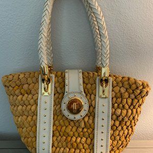 Michael Kors Woven Straw Bag